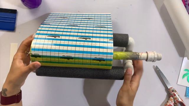 Tropical Vibe tumbler design, detailed tumbler design смотреть онлайн