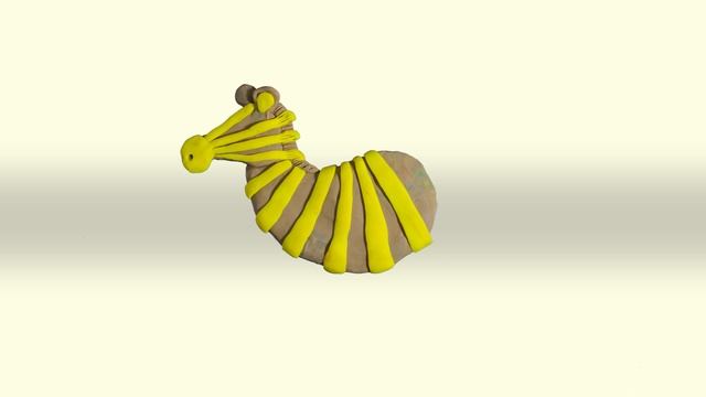 Play Doh Zebra. Let's play with Fox Out of Play Doh Clay. Art and Craft for Kids смотреть онлайн