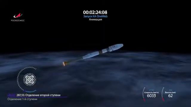 Arianespace launches 34 OneWeb internet satellites to orbit смотреть онлайн