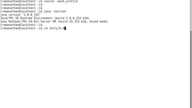 Jetty 9.4 Installation in CentOS 7 using Oracle JDK 8 смотреть онлайн
