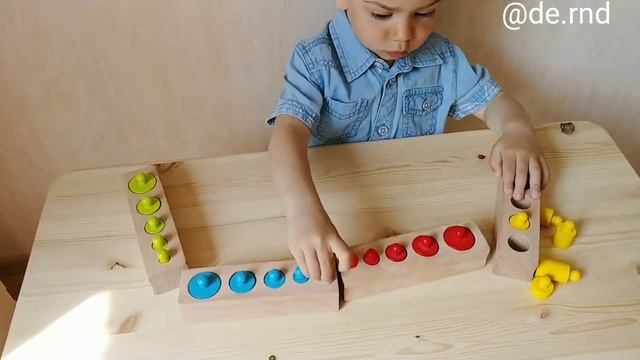 Цилиндры Монтессори смотреть онлайн