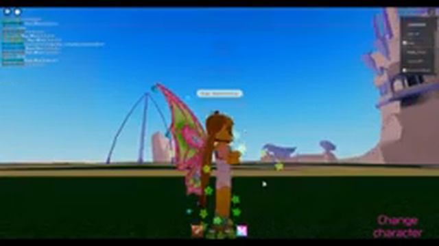 Winx Club Magical Adventures roblox(Angelix Club)Flora Enchantix Transformation! смотреть онлайн