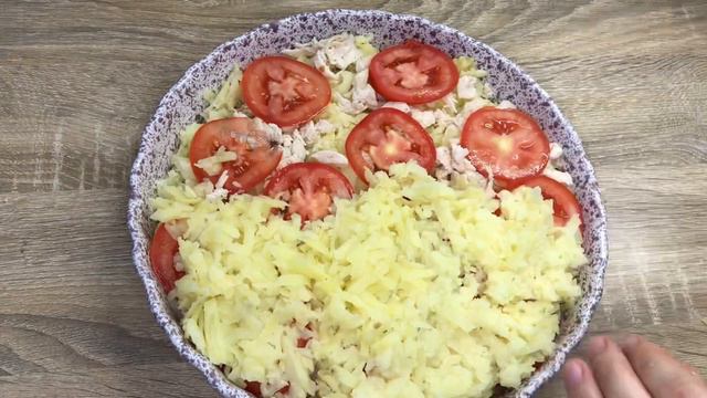 ЗАПЕКАНКА C ГРУДКОЙ 🔥 съедается в один миг !! смотреть онлайн