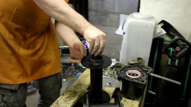 Извлечение тормоза из барабана лебёдки "Стократ" смотреть онлайн