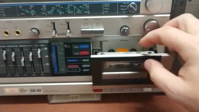Aiwa CA - 30H. Carry Component System. made in Singapore. смотреть онлайн