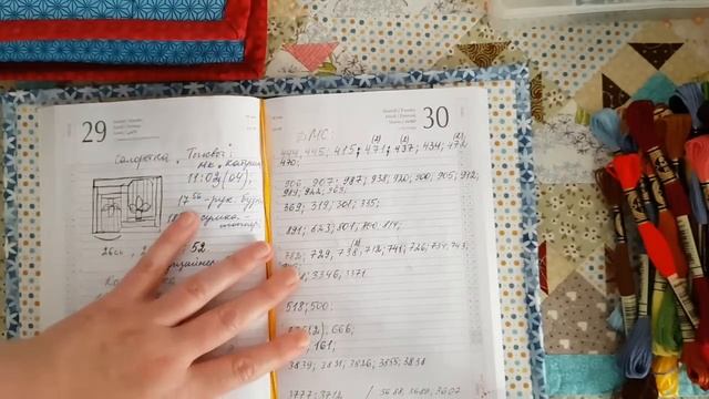 Финиши: Дед Мороз и " Berry Patch" от Liz Mathews, шью прихватки, продвигаю морское панно. Влог. смотреть онлайн