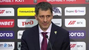 Пресс-конференция после матча «Локомотив» - ХК «Сочи» 11 сентября
