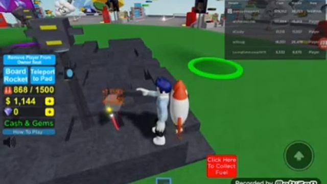 Roblox 3-2-1 Blast Off Simulator Gameplay смотреть онлайн