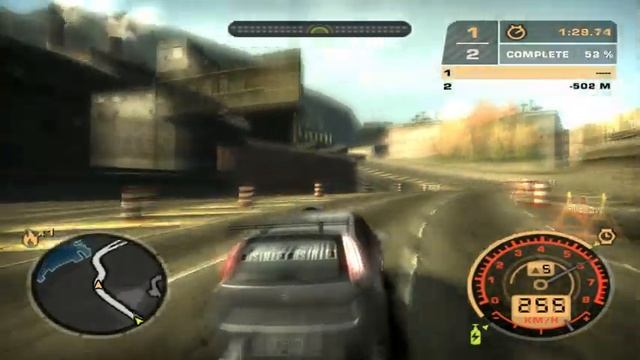 NFS: Most Wanted (2005) Fiat Grande Punto vs. Mercedes-Benz CLK 500 смотреть онлайн