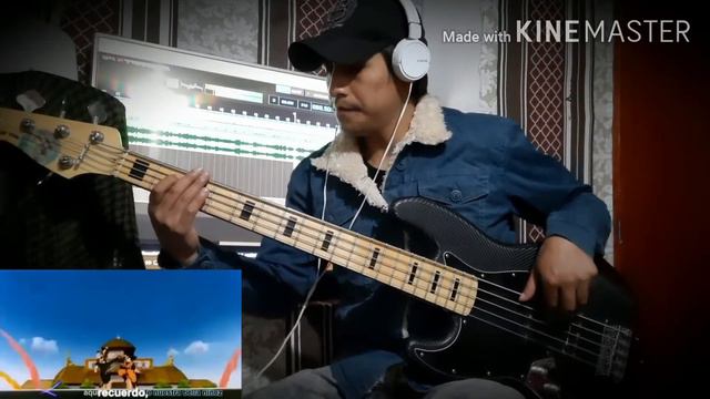 Angeles Fuimos Dragón Ball Z /cover bass смотреть онлайн