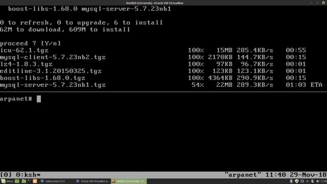 NetBSD 8.0 mysql parte 1 смотреть онлайн