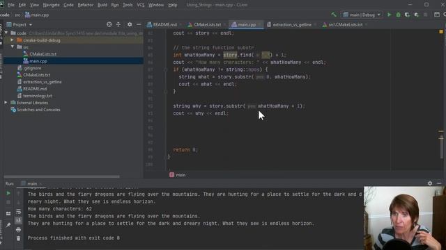 More about the string substr method смотреть онлайн