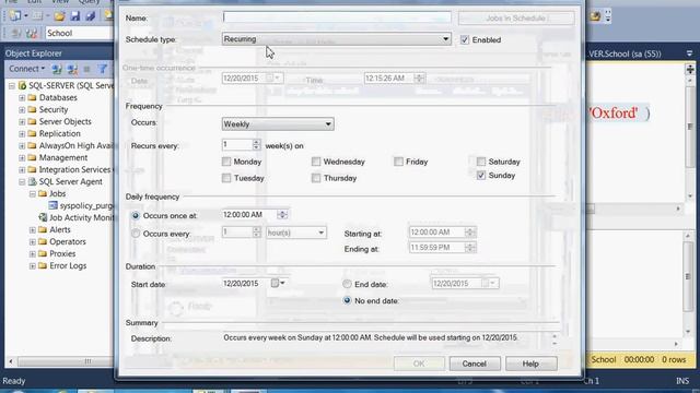 SQL Server DBA SQL Server Agent 4 Delete Example смотреть онлайн