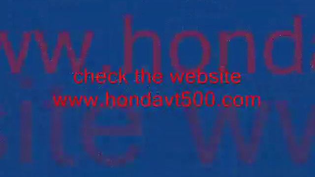 Honda VT500 Review смотреть онлайн