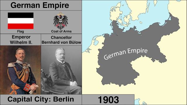 History Of German Empire 1871-1919 Every Year Map