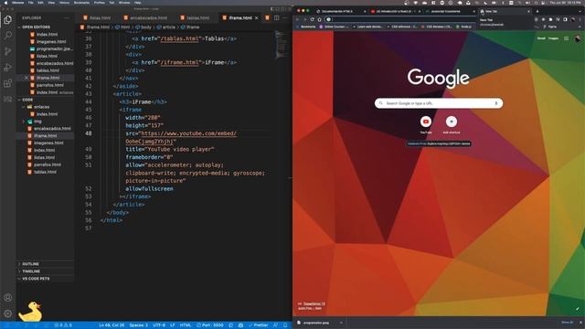 Curso Desarrollo Web - HTML - iframe #10 смотреть онлайн