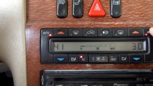 Чтение и расшифровка ошибок климат-контроля Mercedes W210.