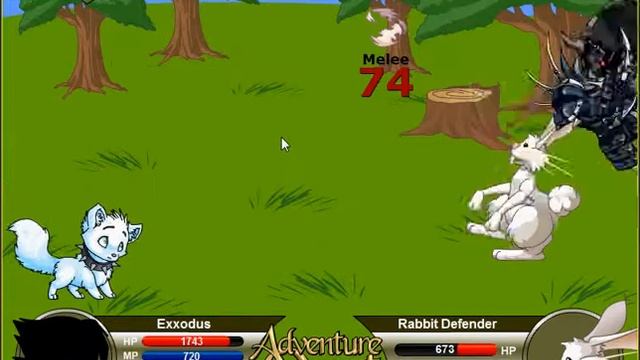 Adventure Quest Exxodus vs Void Rabbit смотреть онлайн