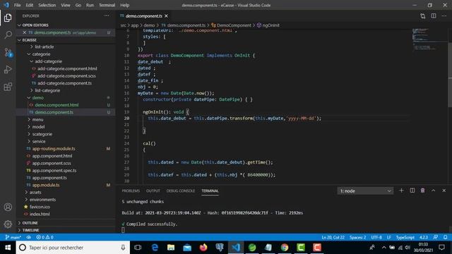 How to add Days to Date Angular 11 смотреть онлайн