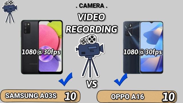 SAMSUNG GALAXY A03S VS OPPO A16 !! смотреть онлайн