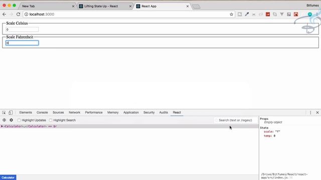 React Tutorials Series - Celsius to Fahrenheit Conversion System #14 смотреть онлайн