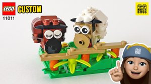 ?Как сделать Овечку из Lego Classic 11011 / Инструкция по сборке животных из Лего Классик / Идеи
