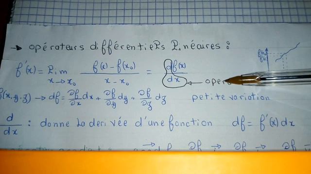 Présentation des opérateurs différentiels смотреть онлайн