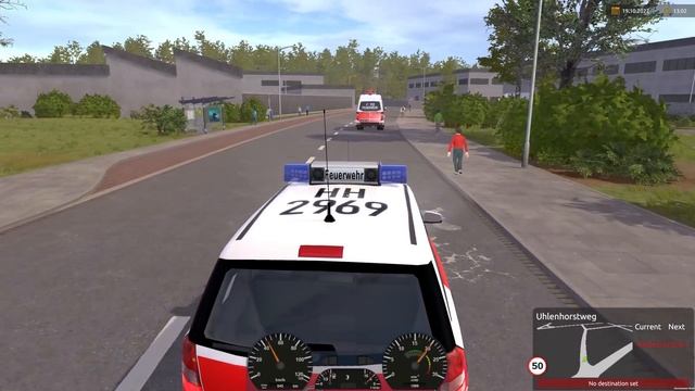 Emergency Call 112 Sim - Hamburg Fire Chief On Duty! 4K смотреть онлайн