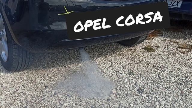 Humo blanco Opel corsa 1.4 2017 смотреть онлайн