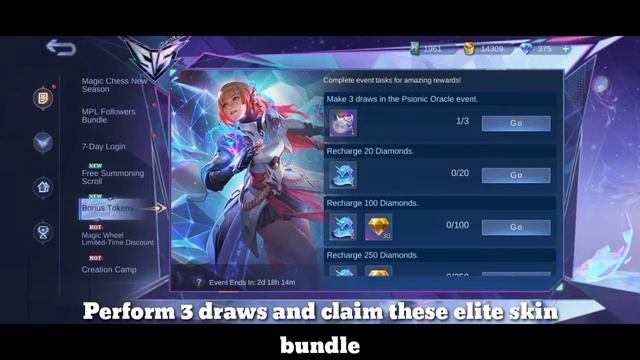 Free Elite Skin Psionic Oracle Event in Mobile Legends 2022 смотреть онлайн
