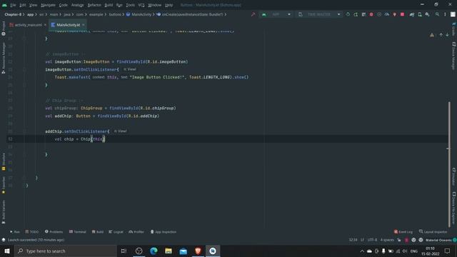 8.2: Chip and Chip Group in android kotlin #36 смотреть онлайн