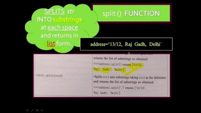 Class 12 Computer Science|Python|Strings|Split() Function смотреть онлайн