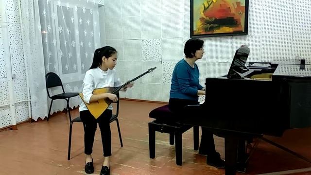 Иванова Валерия. г.Элиста. 12 лет В. Карпенко.Концертный чичирдг смотреть онлайн