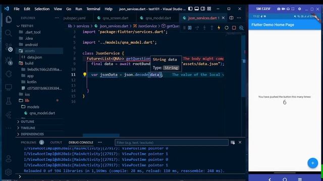 How to use local JSON in flutter app and Display in ListView? смотреть онлайн
