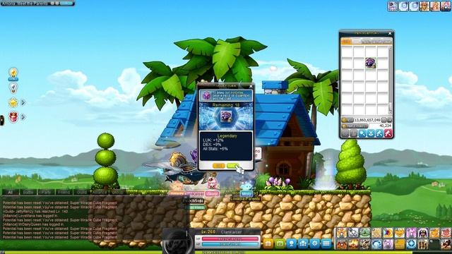 MapleStory Violet Cubes: Insane 3L Armor Cubing смотреть онлайн