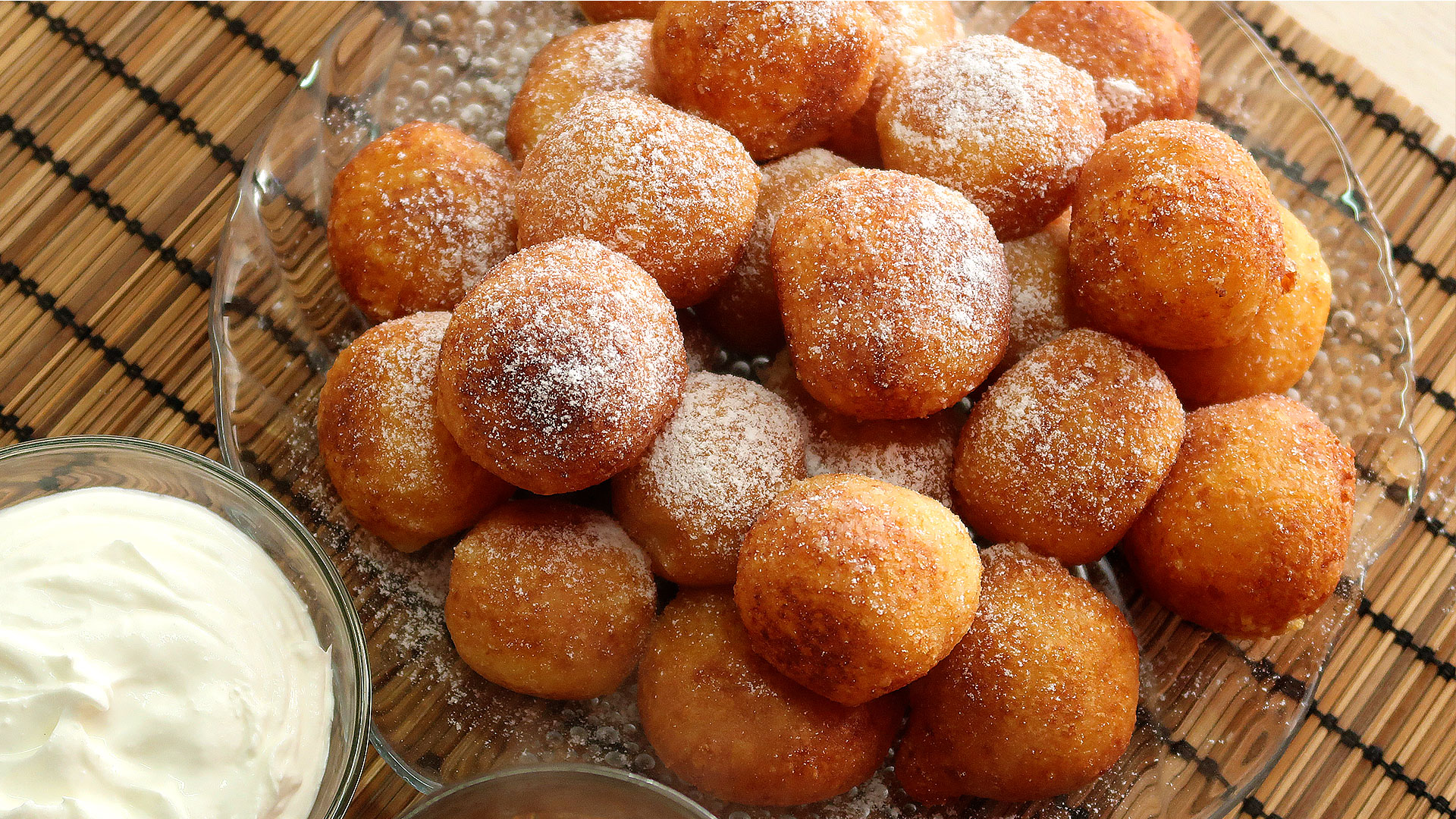 Нежные творожные колобки с хрустящей корочкой. Дети их обожают. смотреть онлайн