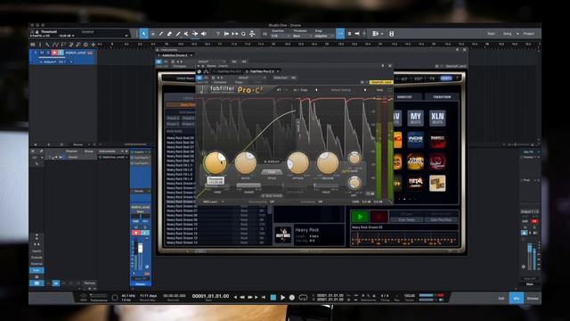 XLN Audio Addictive Drums 2 United Heavy: Drum Bus lite Processing смотреть онлайн