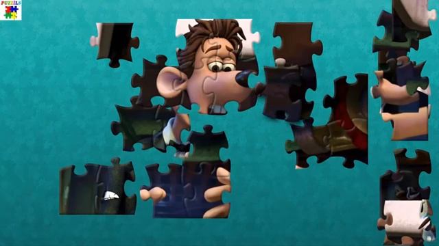 Flushed Away Puzzle Games For Cute Kids смотреть онлайн