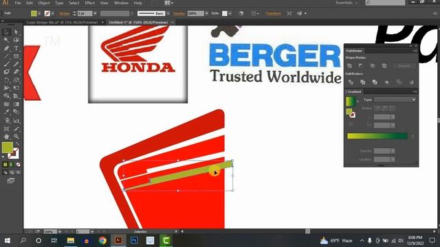 How to Design a Logo: Easy Step-by-Step Tutorial for Beginners | Episode-73 смотреть онлайн