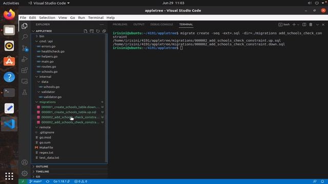 Building APIs with Go - Database Migration Part 2 смотреть онлайн