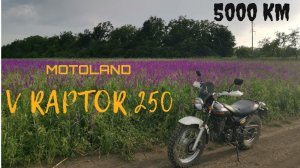 Motoland V-raptor 250. Копия Suzuki Van Van через 5000 км.  Небольшой обзор.18+