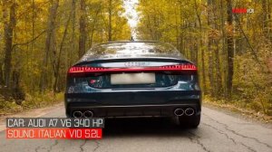 Audi A7 Sportback с системой ENGINEVOX