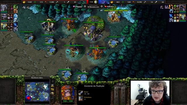WARCRAFT 3 REFORGED: Happy (Mortos-Vivos) vs. Kaho (Elfos) | TP League S2 Playoffs смотреть онлайн