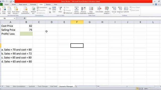 Class X Excel What if Analysis смотреть онлайн