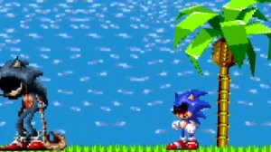 Sonic exe vs sonic eyx (dc2/Рисуем мультфильмы 2)