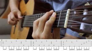 [Fingerstyle Guitar Tab] Stevie Wonder - Isn't she lovely