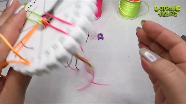 ЭТО ЛЕГКО ? ПЛЕСТИ шнур Кумихимо ? Kumihimo...круглый шнур ☮ Cord weaving смотреть онлайн