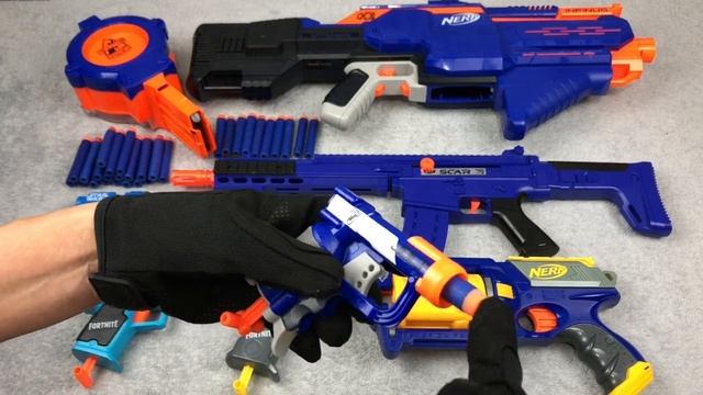 Nerf N Strike Elite Infinus Toy Guns Microshots смотреть онлайн