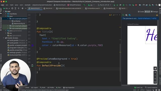 Jetpack Compose Crash Course - #3 Composable Text смотреть онлайн