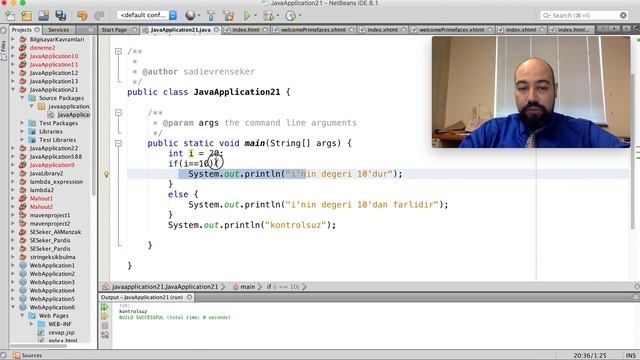 Java 15 - Koşullar (if - else if - else Yapısı) смотреть онлайн